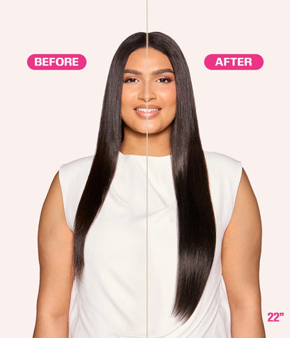 Beauty Works Barely There Clip ins - Midnight Kohl