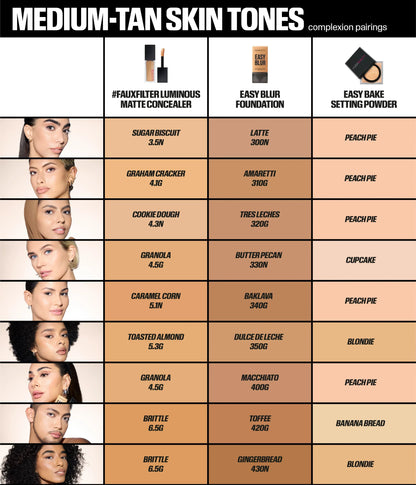 Easy Blur Natural Airbrush Foundation with Niacinamide