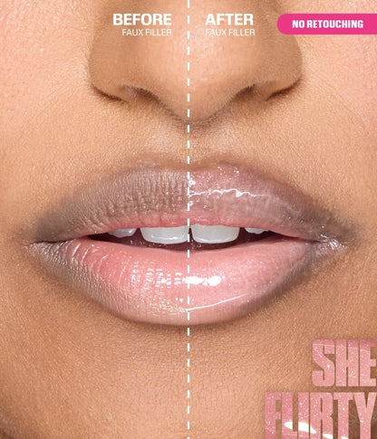 Icy Nude FAUX FILLER Lip Gloss