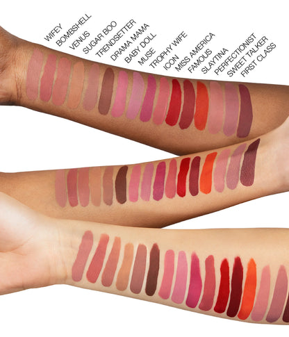 Liquid Matte Ultra-Comfort Transfer-Proof Lipstick