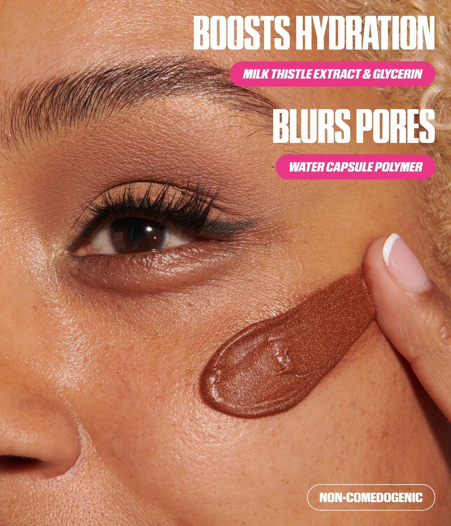 Mini Easy Blur Silicone-Free Smoothing Primer Bronze Fudge